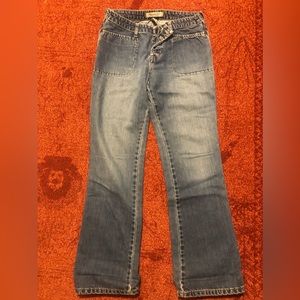 Abercrombie&Fitch Women’s Size 6 Boot cut Jeans, Button Fly